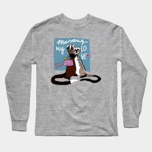 Musangs in love Long Sleeve T-Shirt